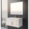 Castello Usa Thames 36-inch White Vanity Set with White Top and Gold Handles CB-MC-36W-GLD-20146-WH - alternate 2